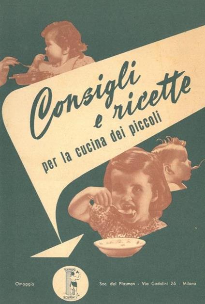 Consigli e ricette per la cucina dei piccoli - copertina