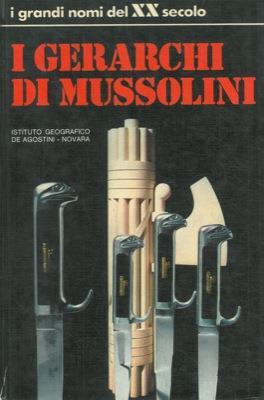 I gerarchi di Mussolini - copertina