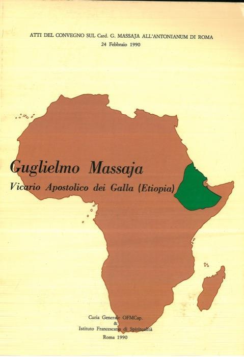 Guglielmo Massaja vicario apostolico dei Galla (Etiopia) - copertina