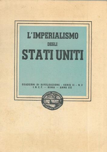 L' imperialismo degli Stati Uniti - copertina