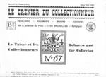 Le Grenier du Collectionneur (88A, Avenue du Polo - 1150 Bruxelles Belgio)- Bulletin 63. Le tabac et les collectionneur