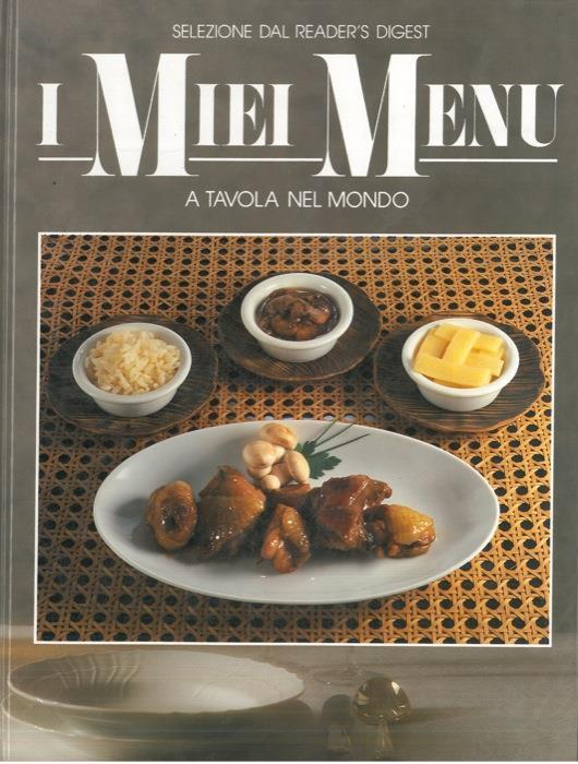 I miei Menu. A tavola nel mondo - copertina