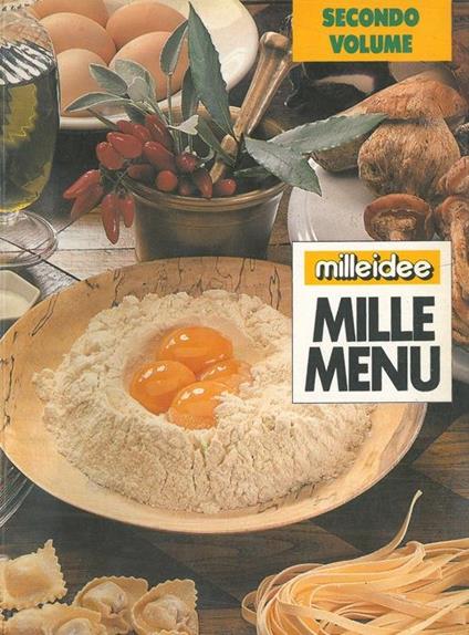 Mille menù - copertina