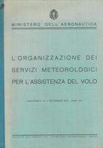 L' organizzazione dei servizi meteorologici per l'assistenza del volo