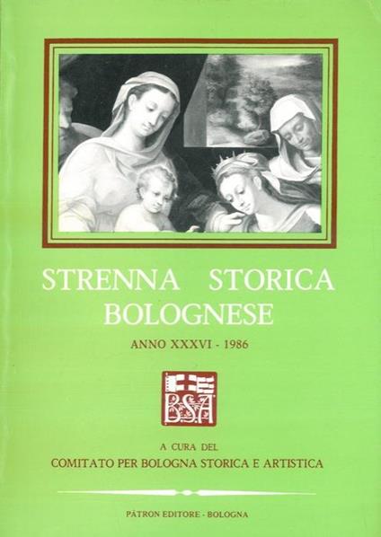 Strenna storica bolognese 1986 - copertina