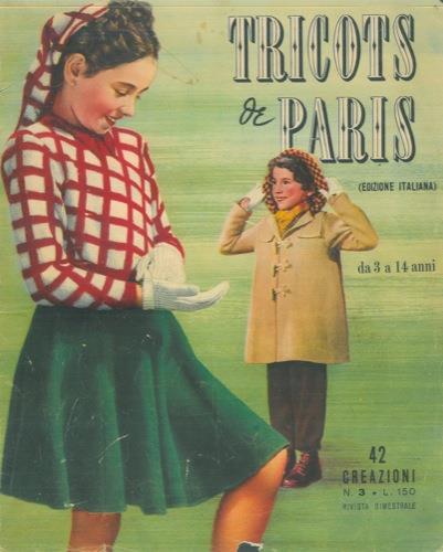 Tricots de Paris. Da 3 a 14 anni (edizione italiana) - copertina