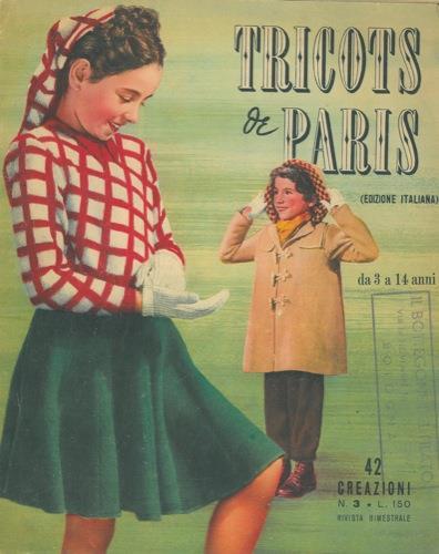 Tricots de Paris. Da 3 a 14 anni (edizione italiana) - copertina