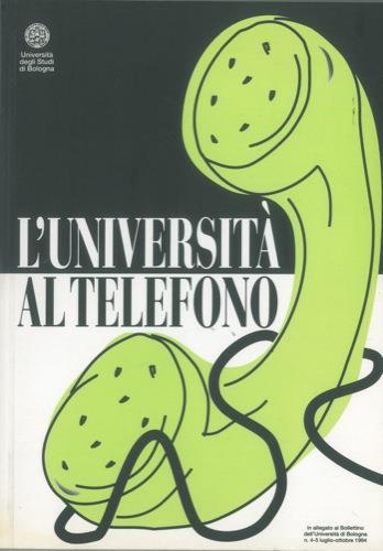 L' Università al telefono - copertina