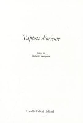 Tappeti d'oriente - Michele Campana - copertina