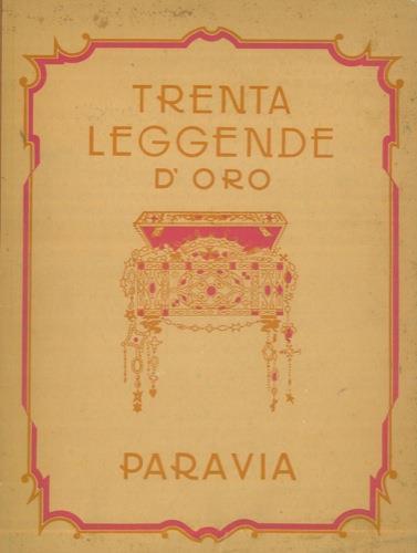 Trenta leggende d'oro - Angelo Colombo - copertina