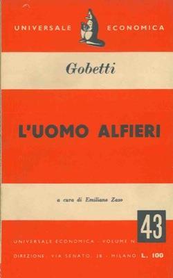 L' uomo Alfieri - Piero Gobetti - copertina