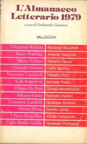 L' Almanacco letterario 1979 - Ferdinando Giannessi - copertina