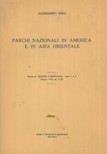 Parchi nazionali in America e in Asia Orientale