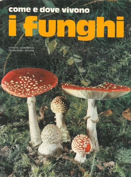 Come e dove vivono i funghi - Uberto Tosco - copertina