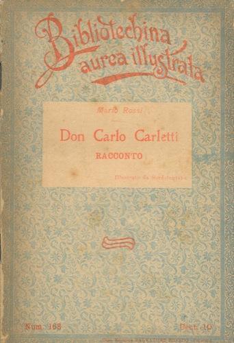 Don Carlo Carletti. Racconto - Mario Rossi - copertina