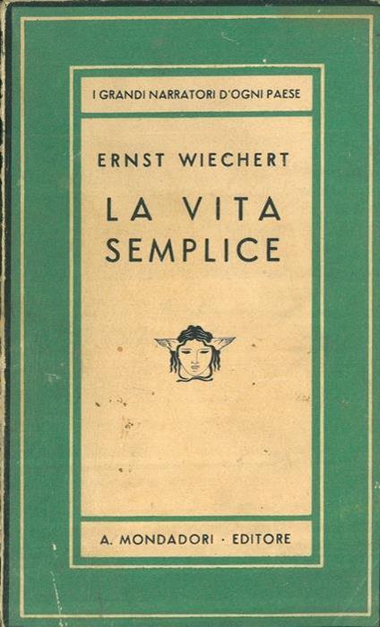 La vita semplice - Ernst Wiechert - copertina