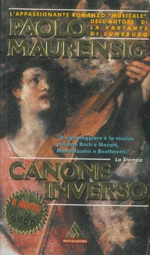 Canone inverso - Paolo Maurensig - copertina