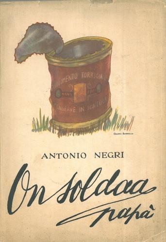 On soldaa papà - Antonio Negri - copertina