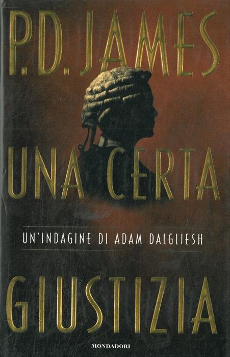 Una certa giustizia - P. D. James - copertina