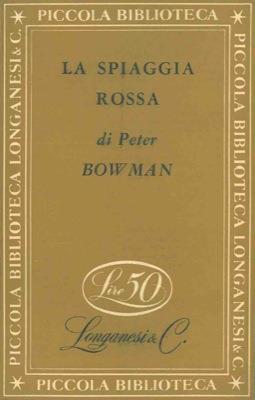 La spiaggia rossa - Peter Bowman - copertina