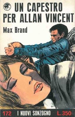 Un capestro per Allan Vincent - Max Brand - copertina