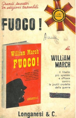 Fuoco! - William March - copertina