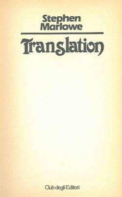 Translation - Stephen Marlowe - copertina