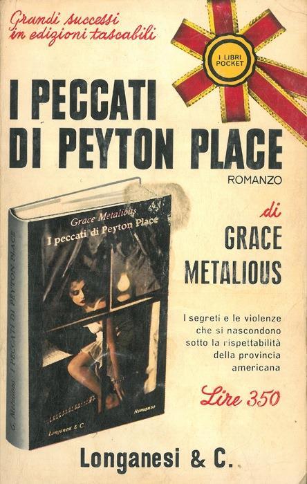 I peccati di Peyton Place - Grace Metalious - copertina