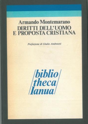 Diritti dell'uomo e proposta cristiana - Armando Montemarano - copertina