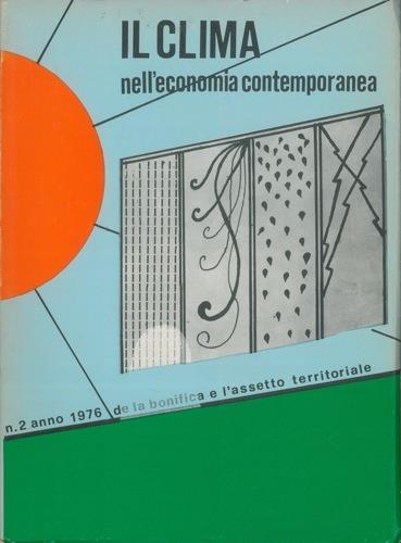 Il clima nell'economia contemporanea - Giuseppe Medici - copertina