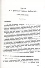 Novara e la prima rivoluzione industriale