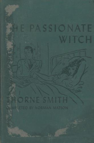 The passionate witch - Thorne Smith - copertina