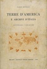Terre d'America e archivi d'Italia