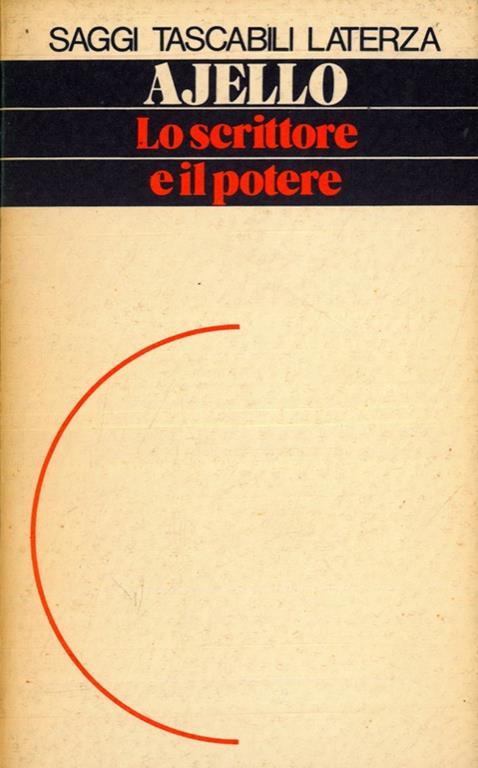 Lo scrittore e il potere - Raffaele Ajello - copertina