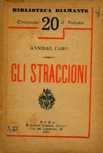 Gli straccioni - Annibal Caro - copertina