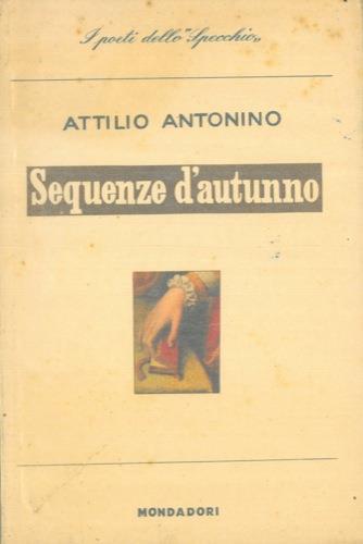 Sequenze d'autunno - Attilio Antonino - copertina