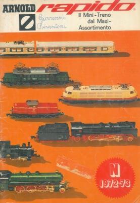 Catalogo mini-treni 1972/73, 1977/78 - Bruce Arnold - copertina