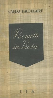 Poemetti in prosa - Charles Baudelaire - copertina