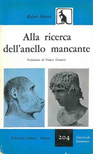 Alla ricerca dell'anello mancante - Robert Broom - copertina