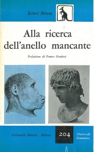 Alla ricerca dell'anello mancante - Robert Broom - copertina