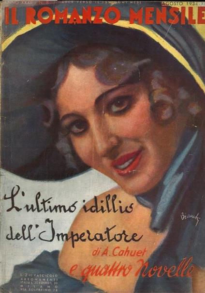 L' ultimo idillio dell'Imperatore - Albéric Cahuet - copertina