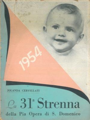 La 31a Strenna della Pia Opera di S. Domenico. 1954 - Jolanda Cervellati - copertina