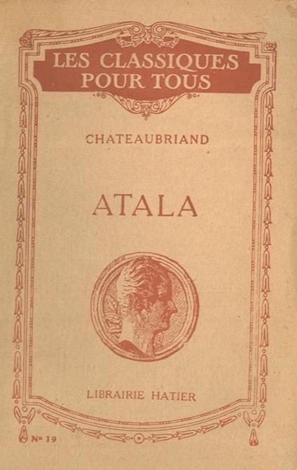 Atala. Par Ch. Florisoone - François-René de Chateaubriand - copertina