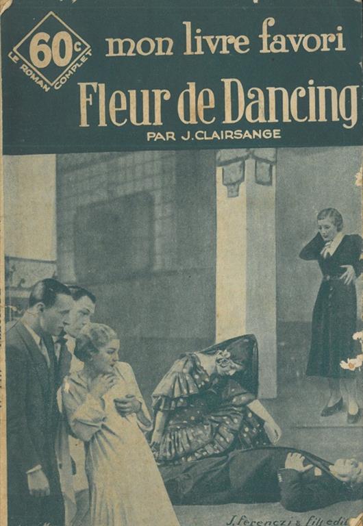 Fleur de dancing - J. Clairsange - copertina