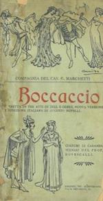 Boccaccio. Operetta in tre atti di Zell e Genee