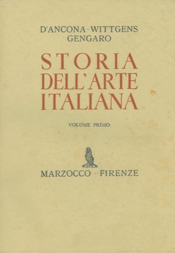 Storia dell'arte italiana. Dall'antichità classica al romanico. Tavole - Alessandro D'Ancona - copertina