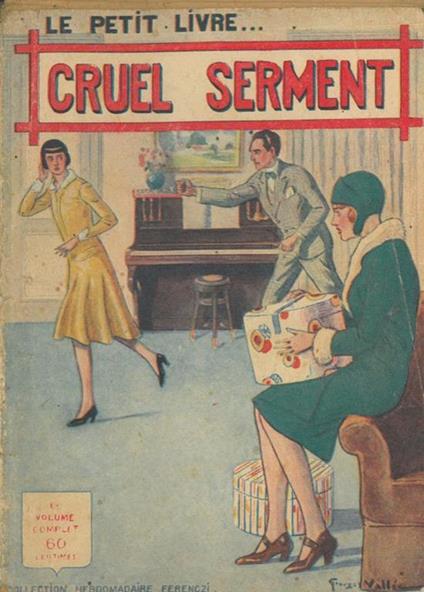 Cruel serment - Francois D'Espeil - copertina