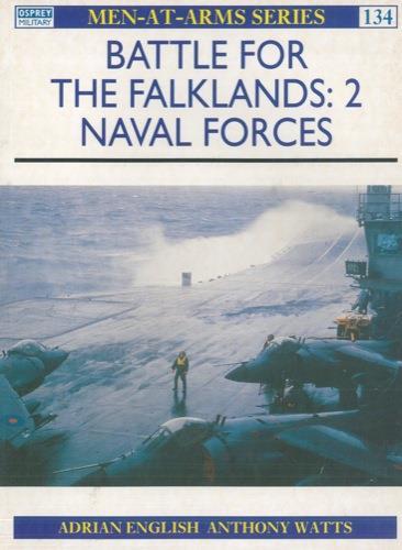 Battle for the Falklands 2. Naval forces - Adrian English - copertina