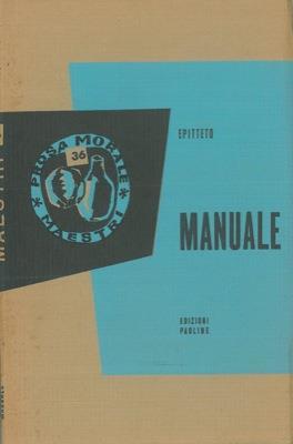 Manuale - Epitteto - copertina