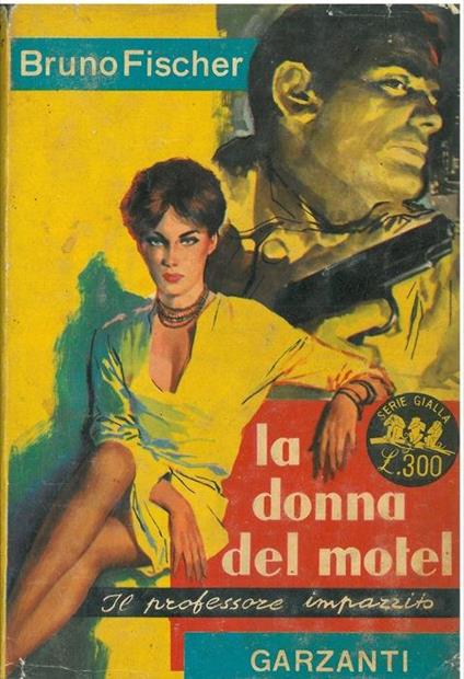 La donna del motel - Bruno Fischer - copertina